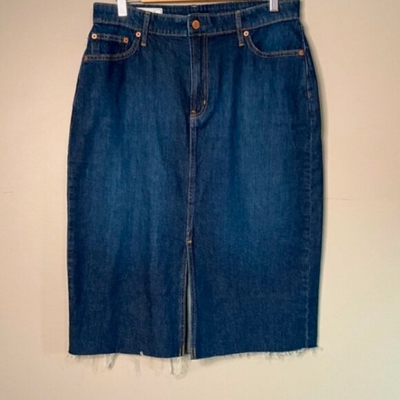 Gap jeans skirt size 14/32 - Picture 2 of 7